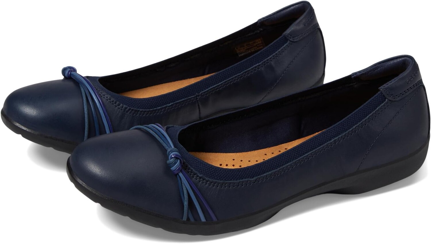 

Балетки Meadow Rae Clarks, цвет Navy Leather