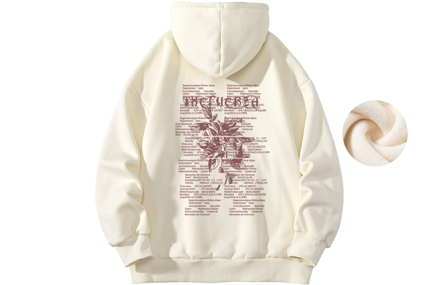 

Унисекс свитшот FUERZA, Apricot (Fleece-Lined)