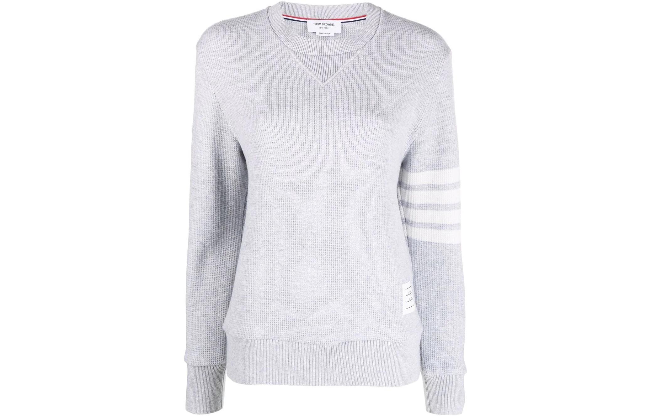 

Thom Browne · Женская толстовка серого цвета, Серый, Thom Browne · Женская толстовка серого цвета