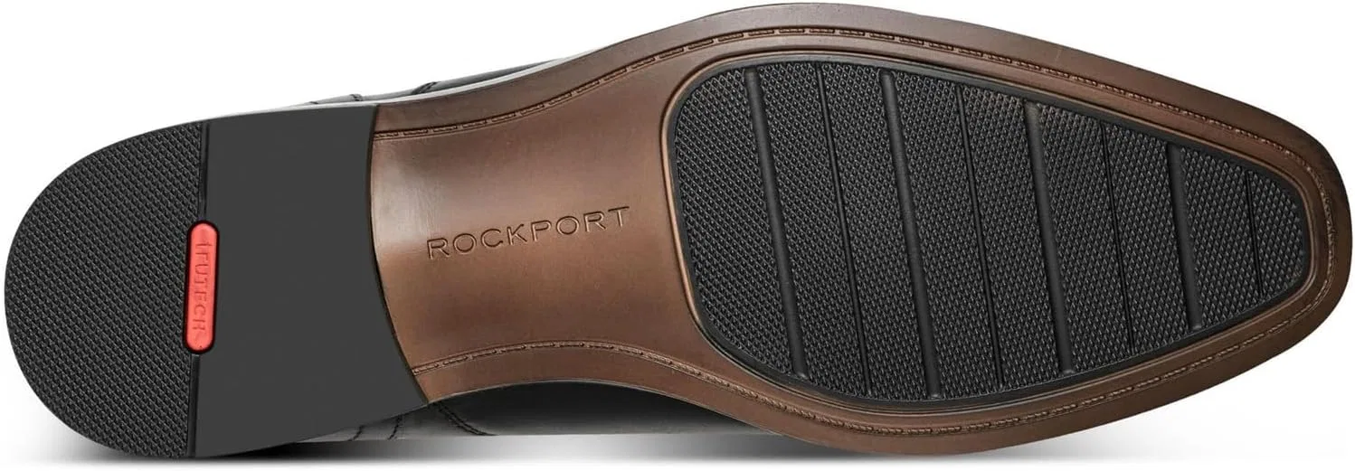 Лоферы Rockport, черная кожа — фото 3