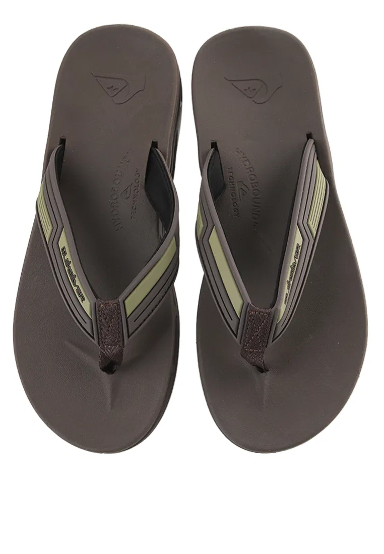 Вьетнамки Makua, мужские Quiksilver, коричневый — фото 4