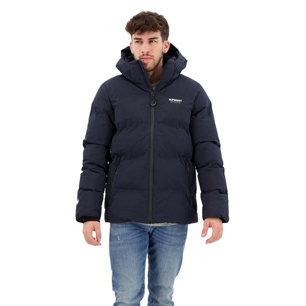 

Куртка Superdry Boxy Puffer, синий