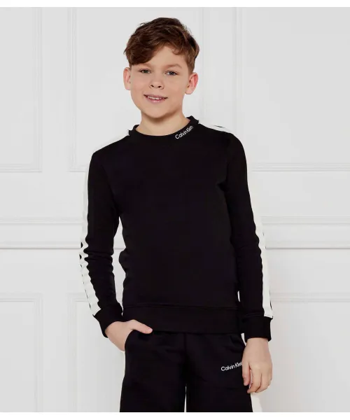 

Махровая толстовка Regular fit Calvin Klein Jeans, черный