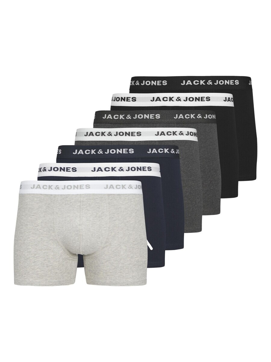 

Трусы JACK & JONES Boxer shorts, цвет navy/graphite/light grey/black