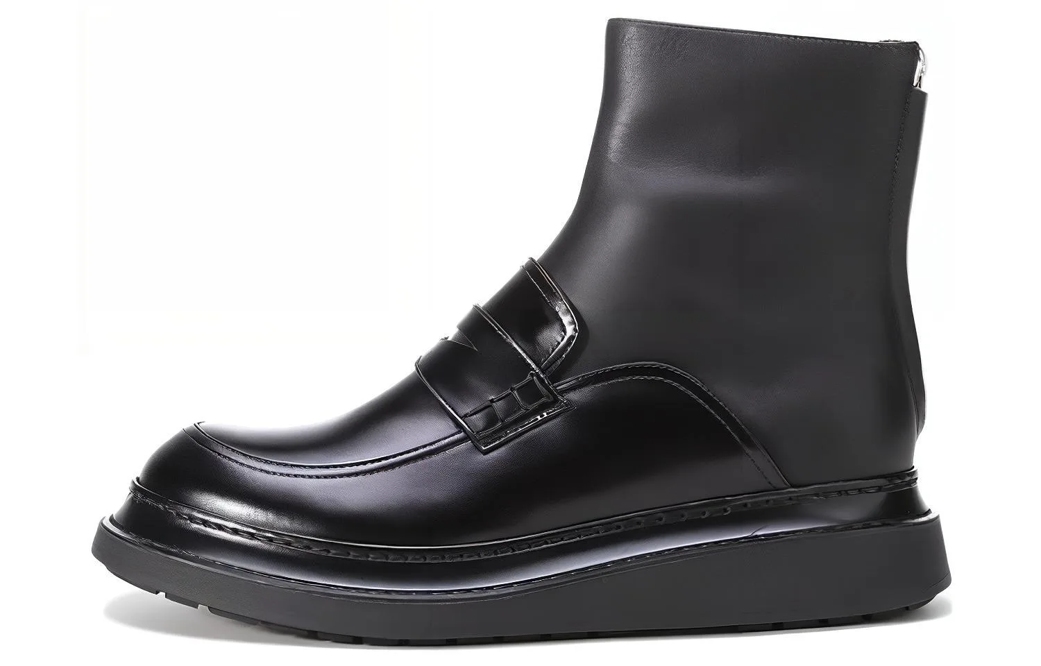 LOEWE Мужские черные ботинки