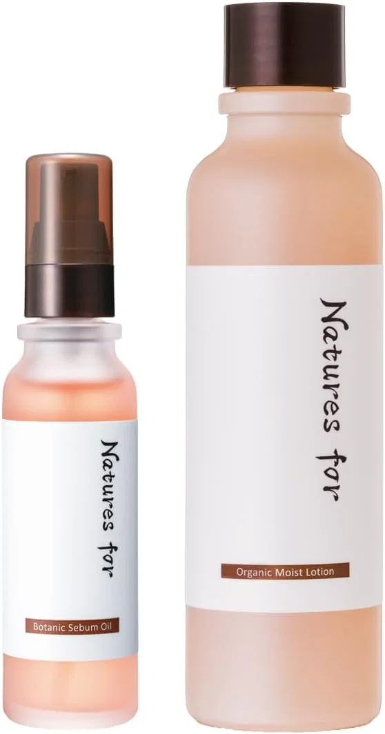 Набор для ухода: масло для лица и лосьон увлажняющий Natures for Botanic Sebam Oil и Organic Moisturizing Lotion