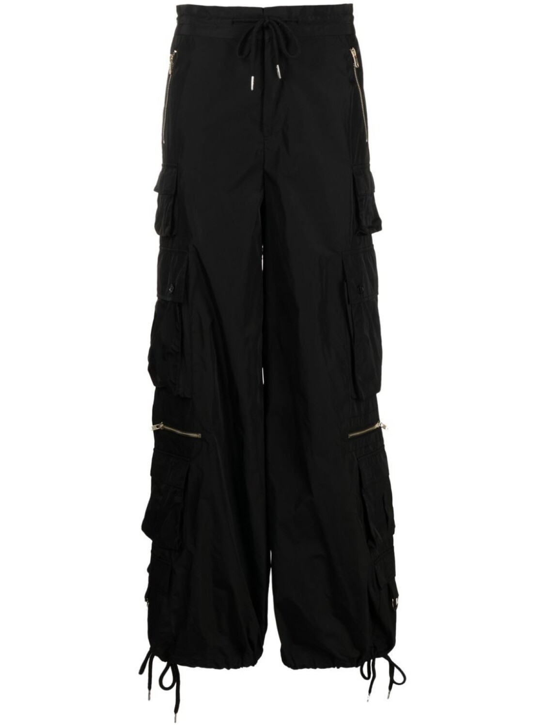 

Зауженные брюки карго Cynthia Rowley, черный