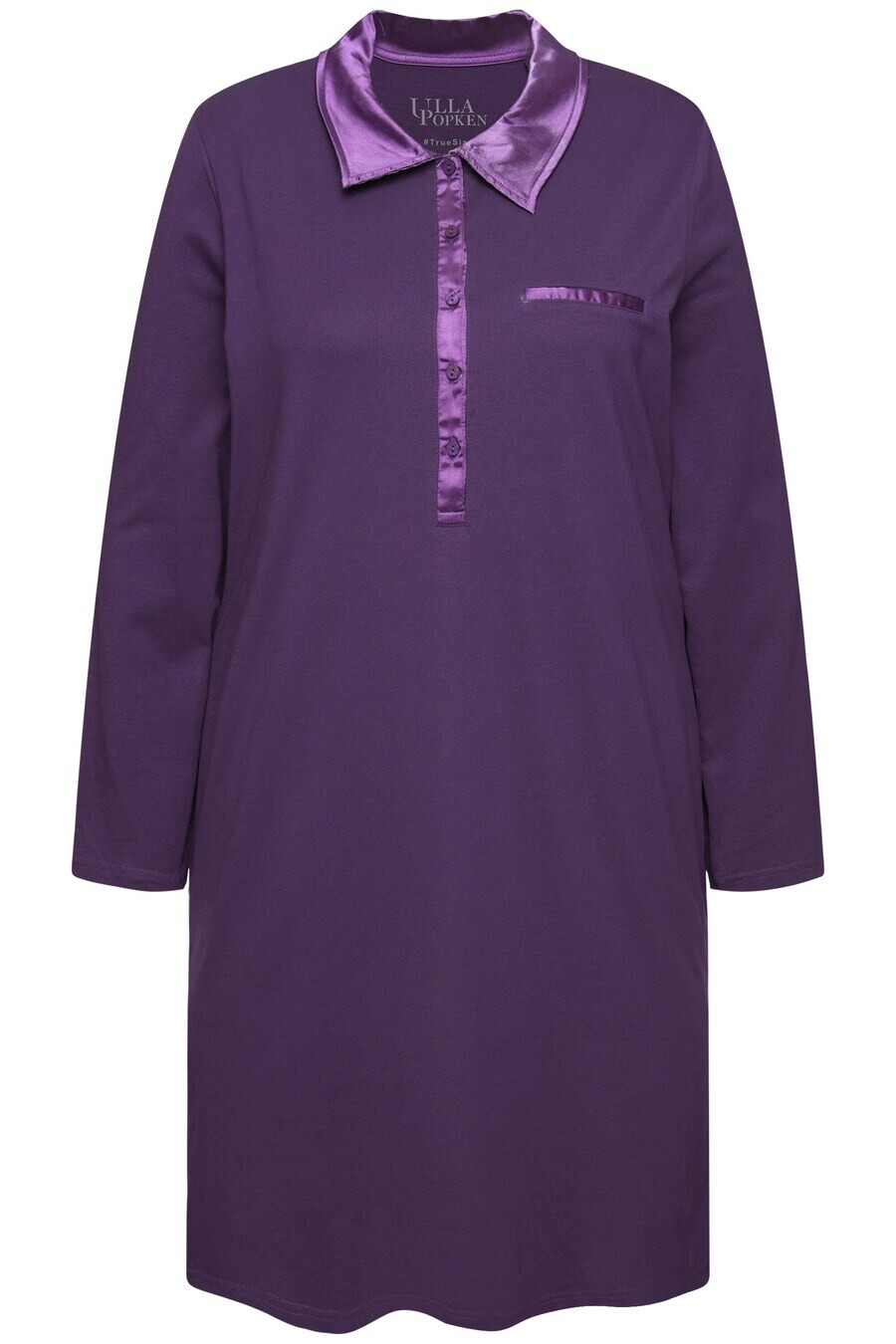 

Ночная рубашка Ulla Popken Nightgown, цвет aubergine