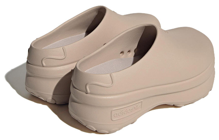Сандалии (WMNS) adidas originals Adifom Stan Smith Mule 'Wonder Taupe', желто-коричневый — фото 4