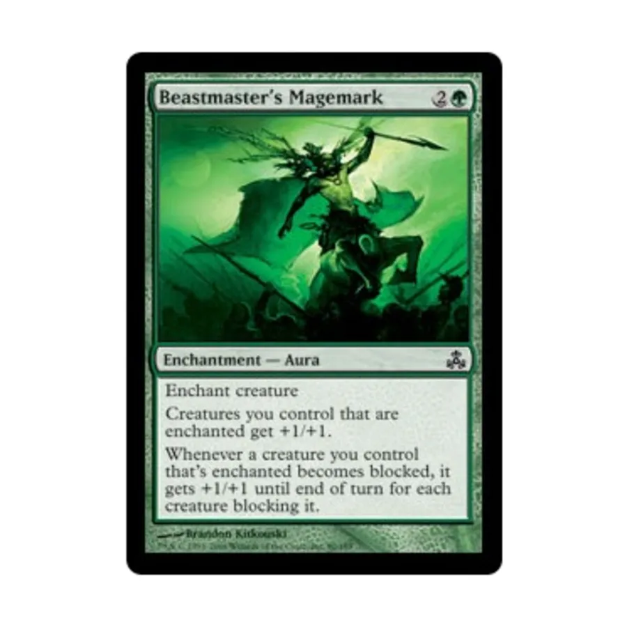 

CCG Магическая метка повелителя зверей (С), MTG - Guildpact