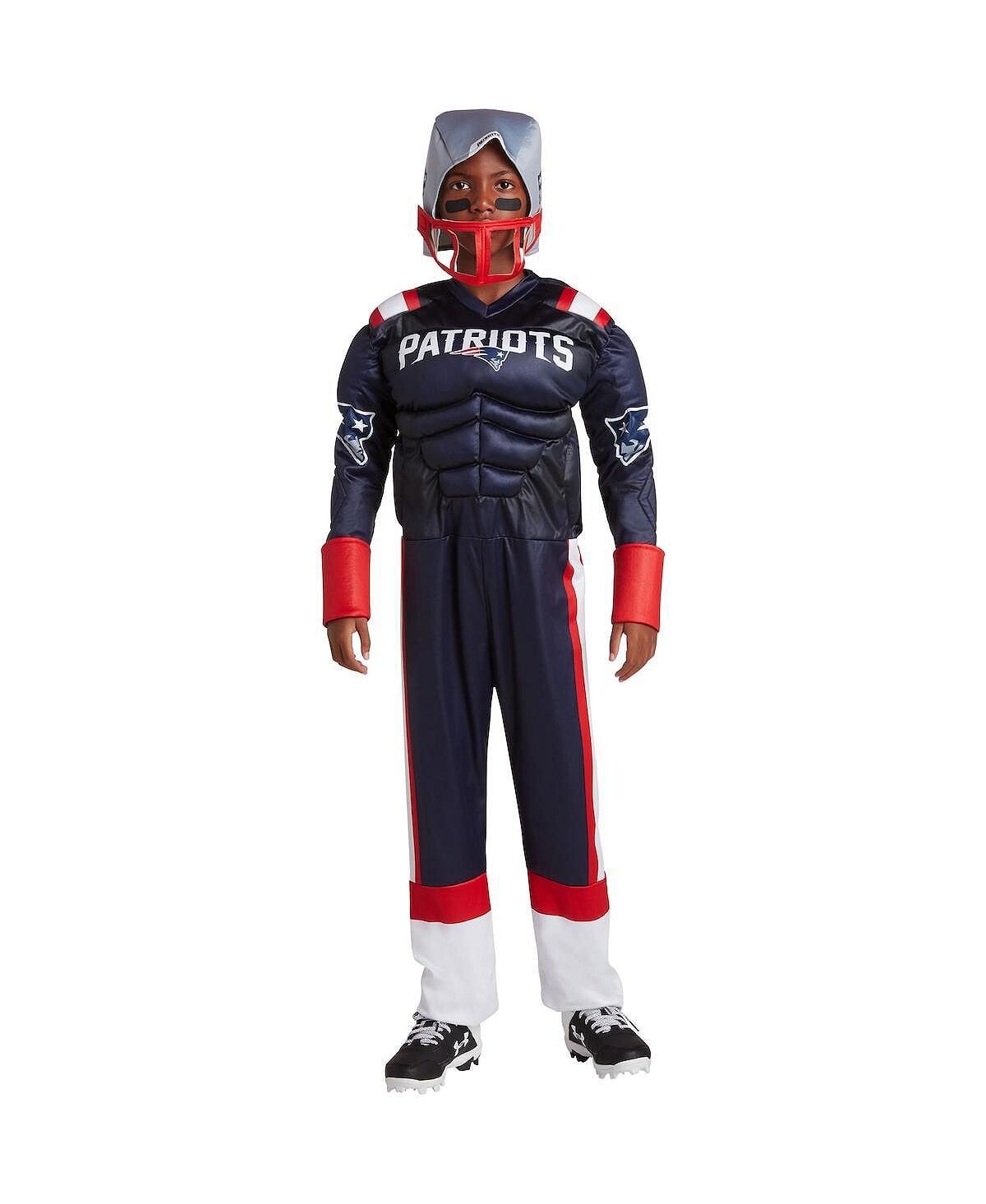 

Костюм для игрового дня Big Boys Navy New England Patriots Jerry Leigh