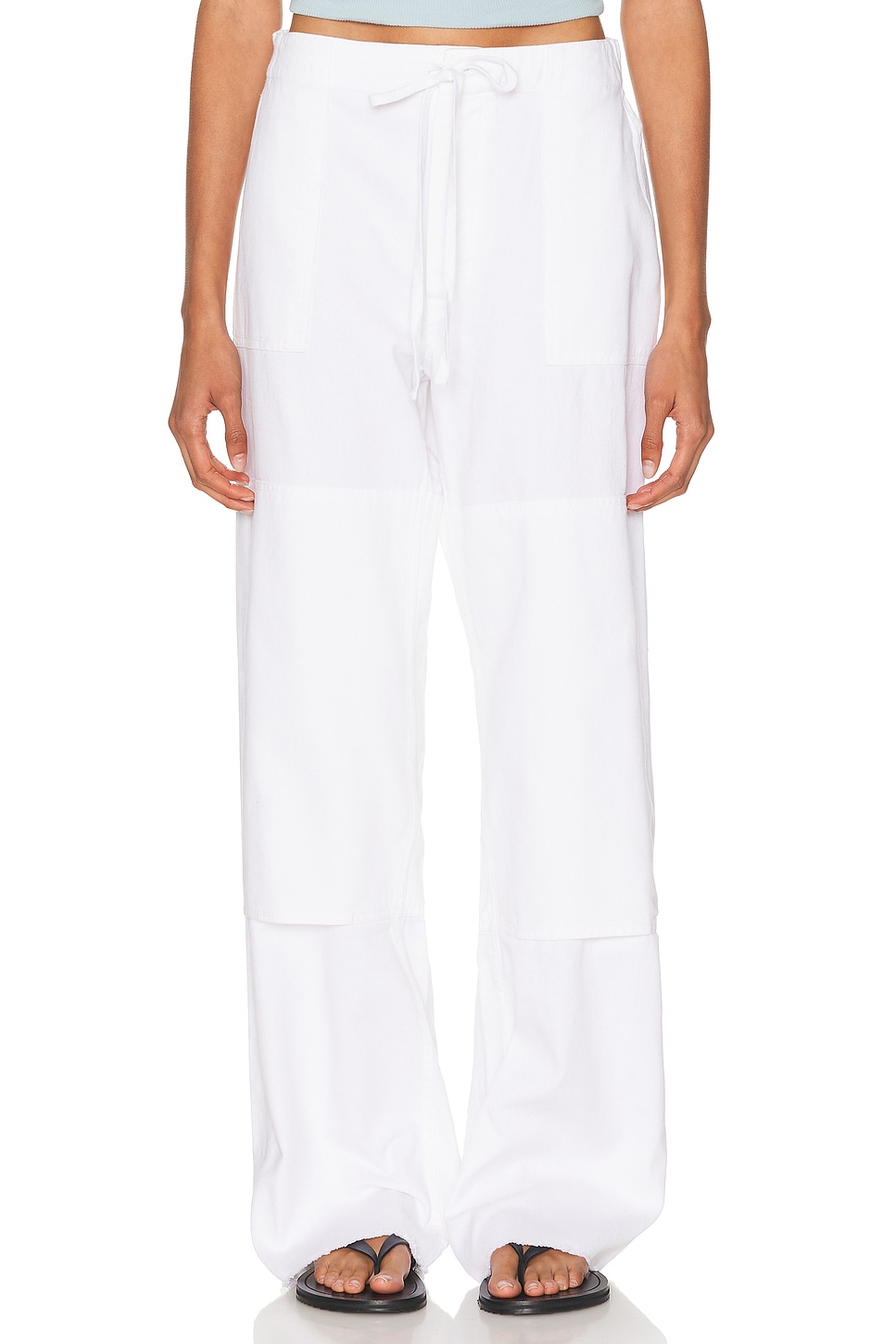 

Пляжные брюки Re/Done, Vintage White