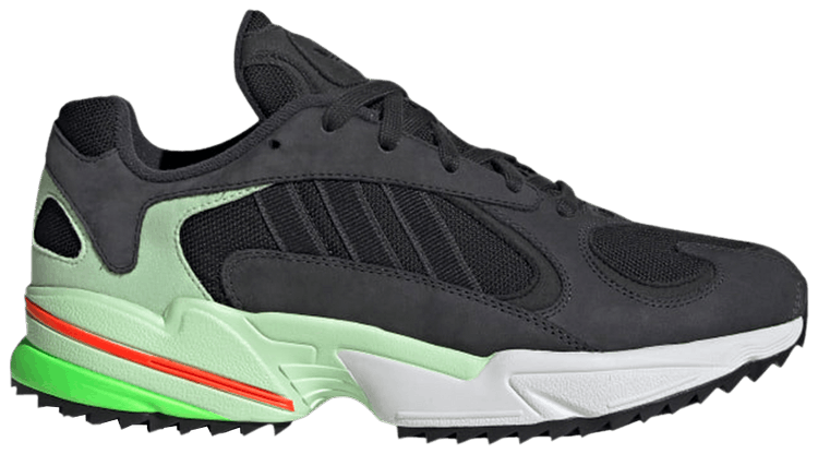 

Кроссовки adidas Yung-1 Trail 'Carbon Glow Green', черный