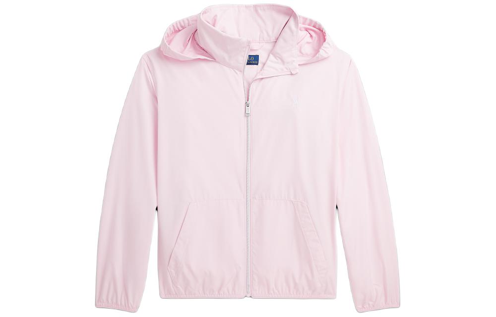 Детская куртка Polo Ralph Lauren светло-розовая SS24 — фото 2