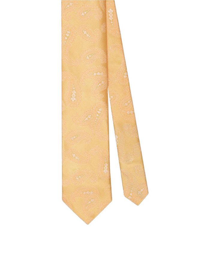 

Галстук Robert Paisley Twill Best of Class Robert Talbott, желтый