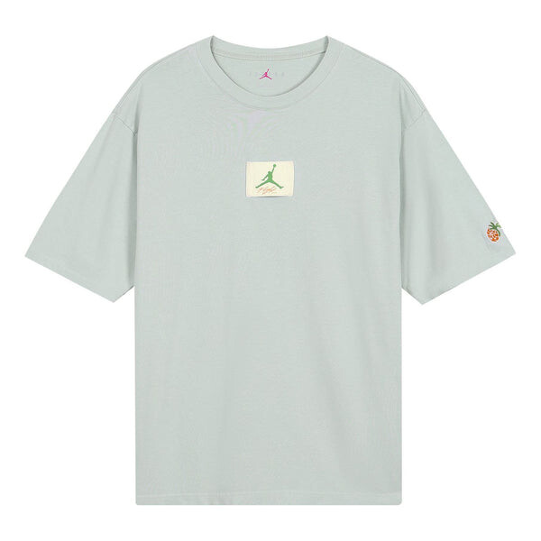 

Футболка Air Jordan x TITAN Tee 'Ocean Cube', синий