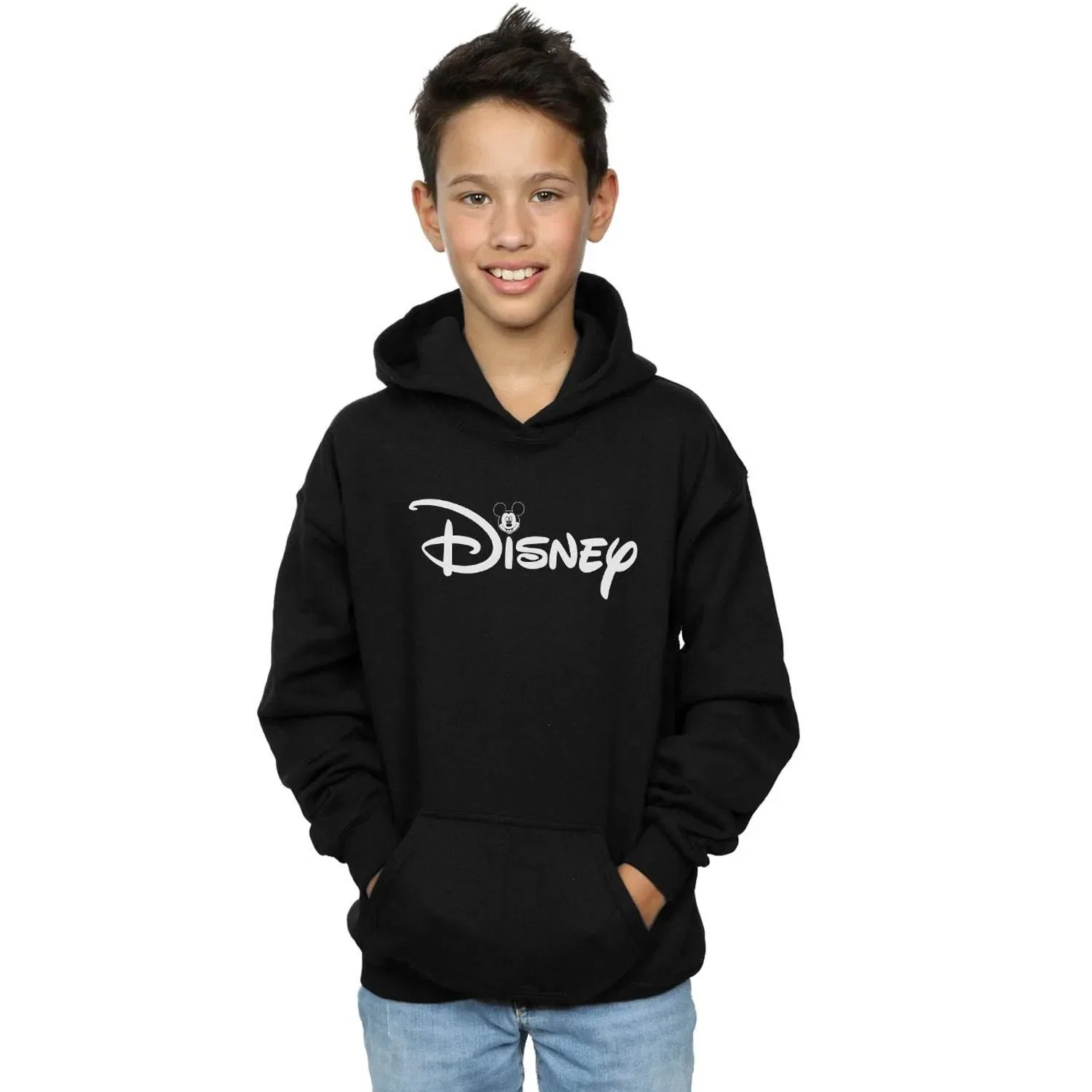 Худи с принтом Mickey Mouse, Disney, черный