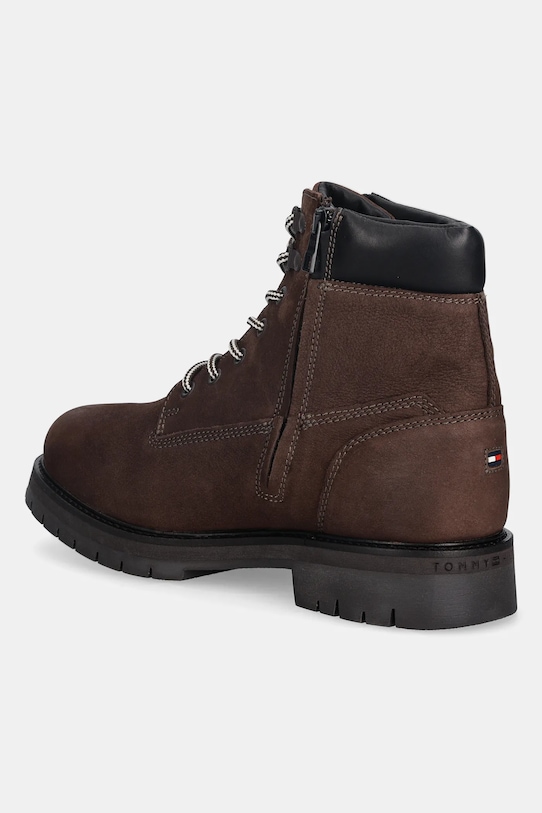 Высокие кожаные ботинки FLEX TH OUTDOOR W NBK BOOT Tommy Hilfiger, коричневый — фото 3