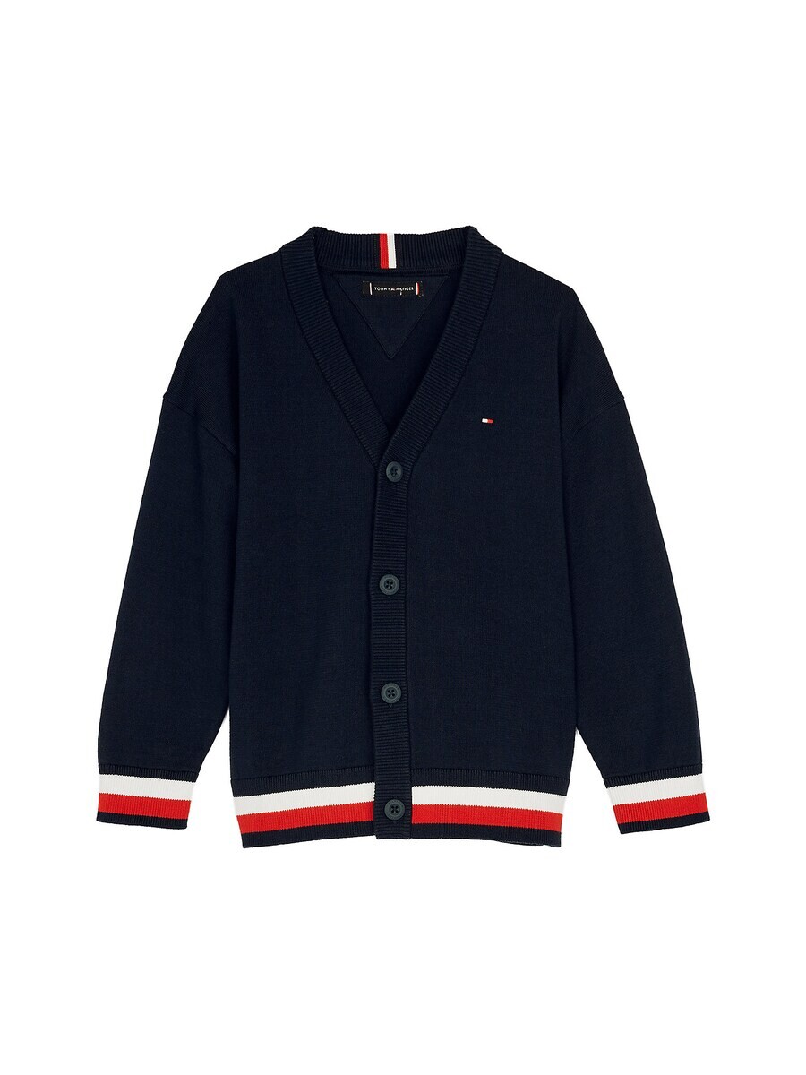 

Вязаный кардиган TOMMY HILFIGER Knit Cardigan, темно-синий