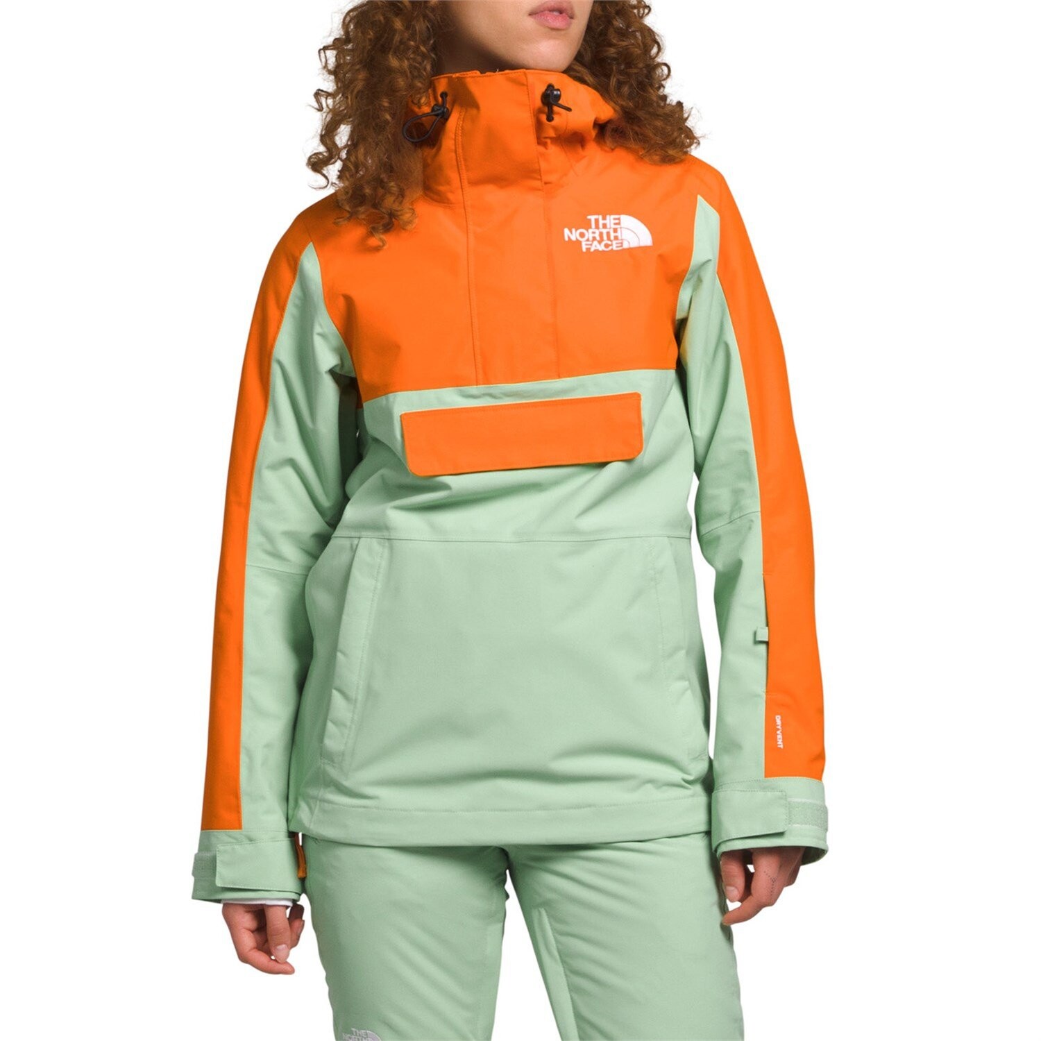 

Анорак The North Face Driftview, цвет Misty Sage/Mandarin