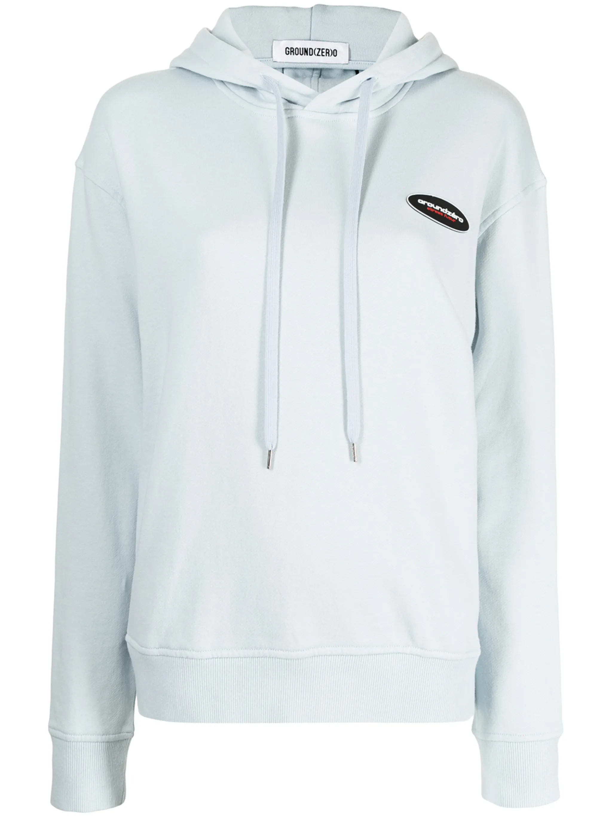 

Худи с нашивкой-логотипом Ground Zero, синий