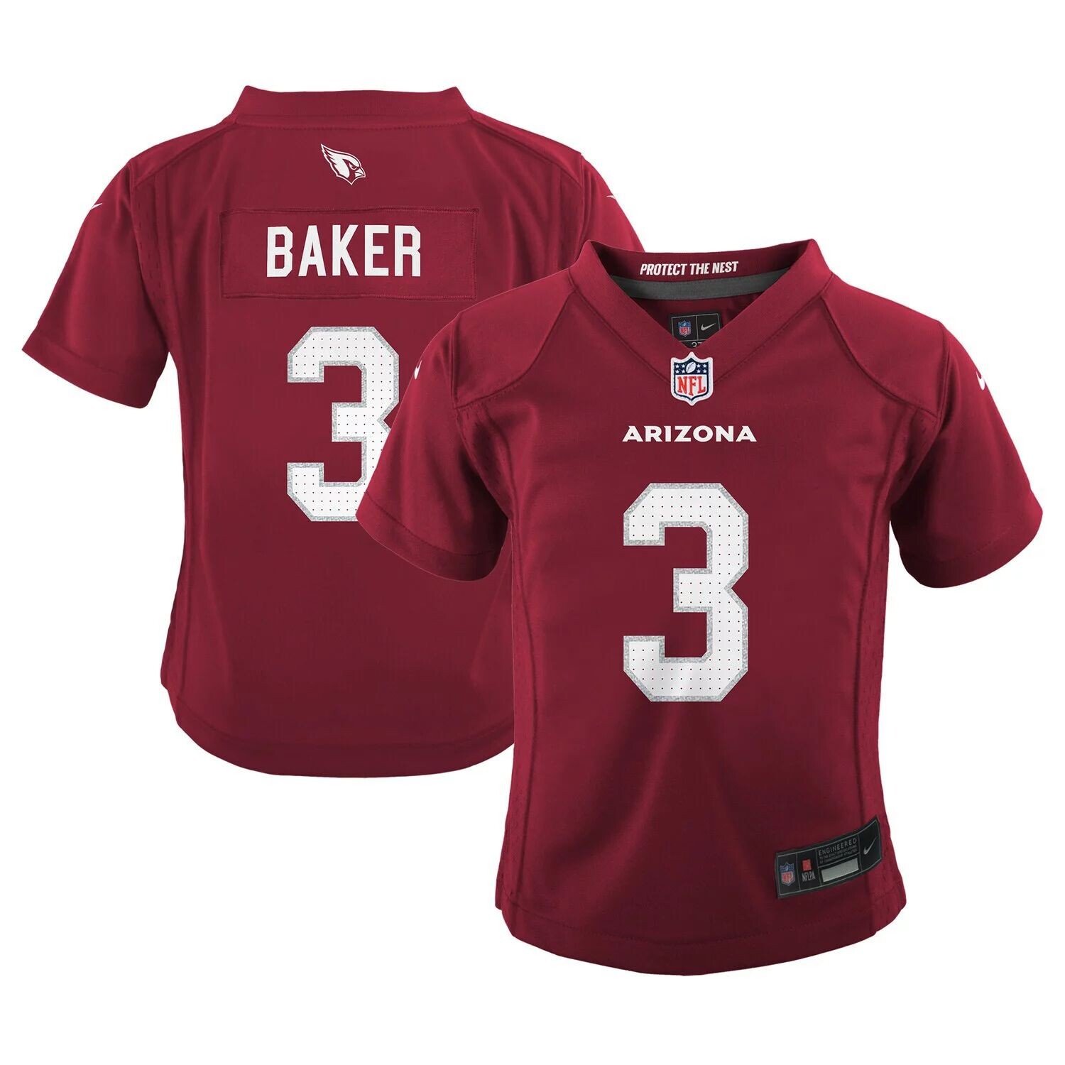 

Игровая майка Nike Budda Baker Cardinal Arizona Cardinals для дошкольников Nike