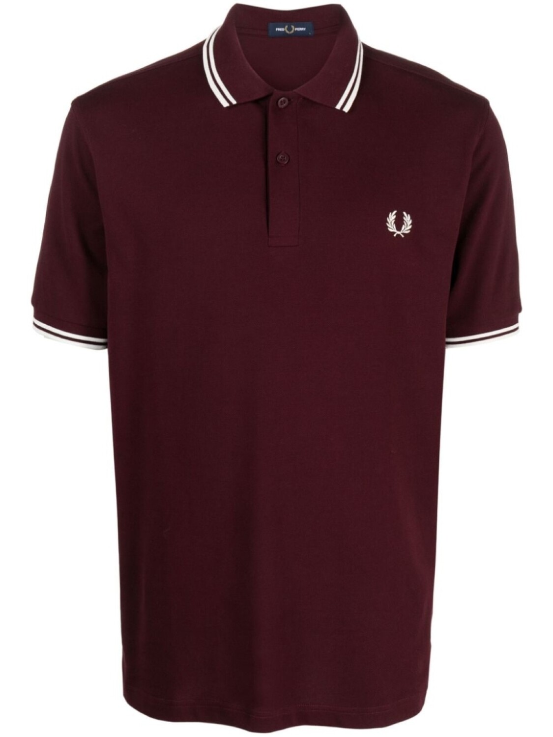 

Fred Perry рубашка поло с вышитым логотипом, красный