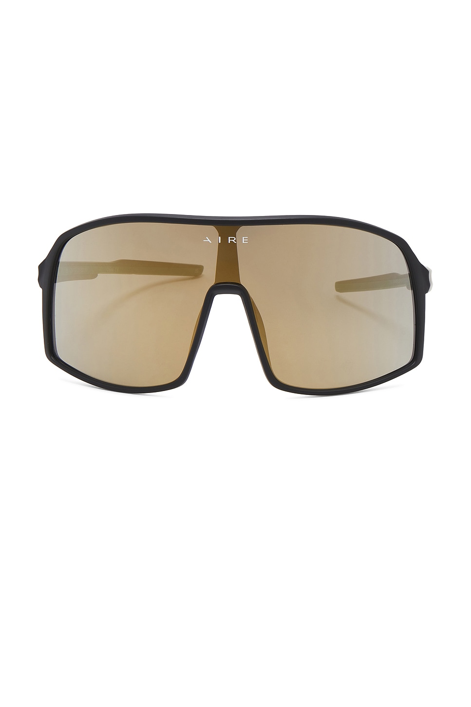 

Солнцезащитные очки Blazars Aire, matte black & gold mirror