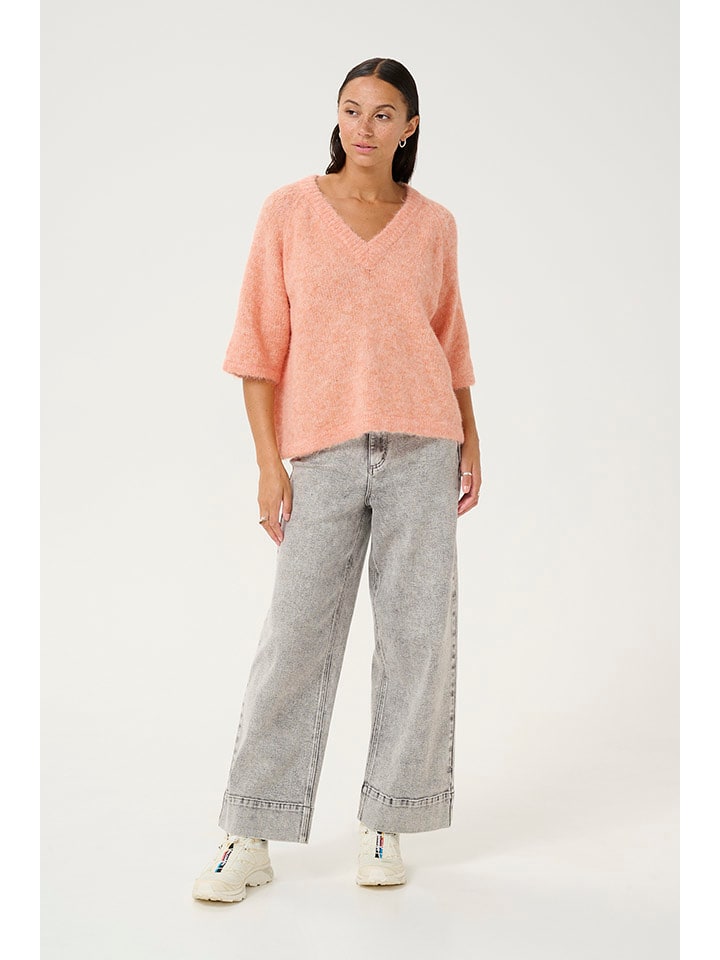 

Kaffe Свитер лососевого цвета