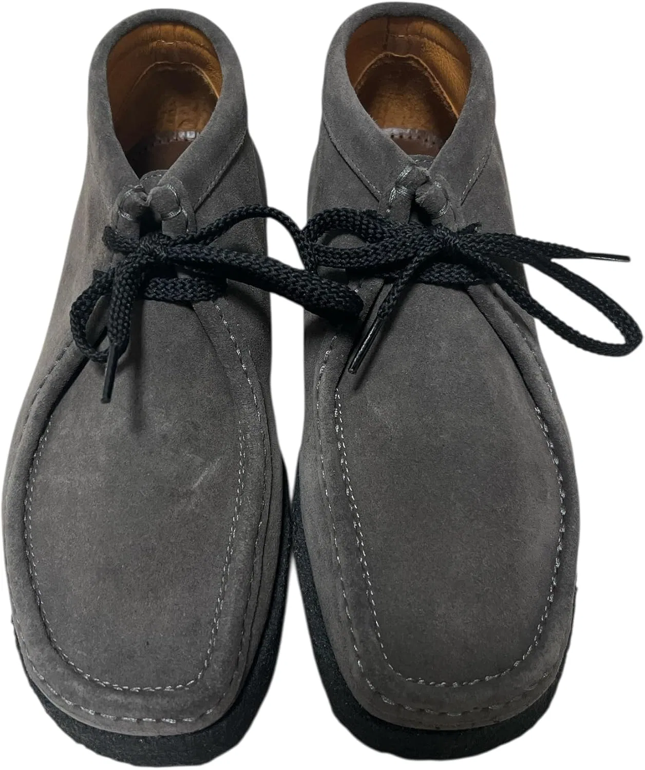 Мокасины из замши Padmore&Barnes, серый Padmore&Barnes(パドモア&バーンズ) — фото 3