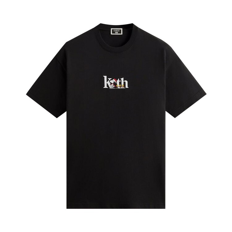 

Футболка Kith For Peanuts Serif Tee, черный