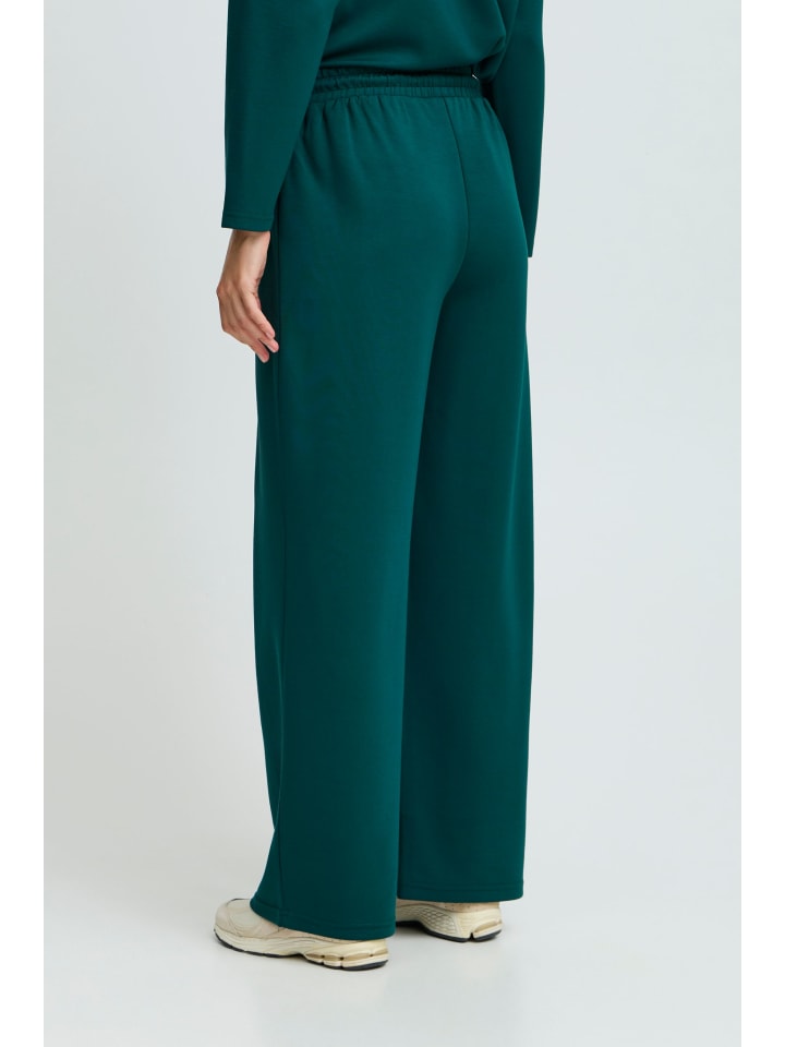 

B. young Брюки BYPUSTI - трикотаж, стандартный крой, цвет "морской мох"