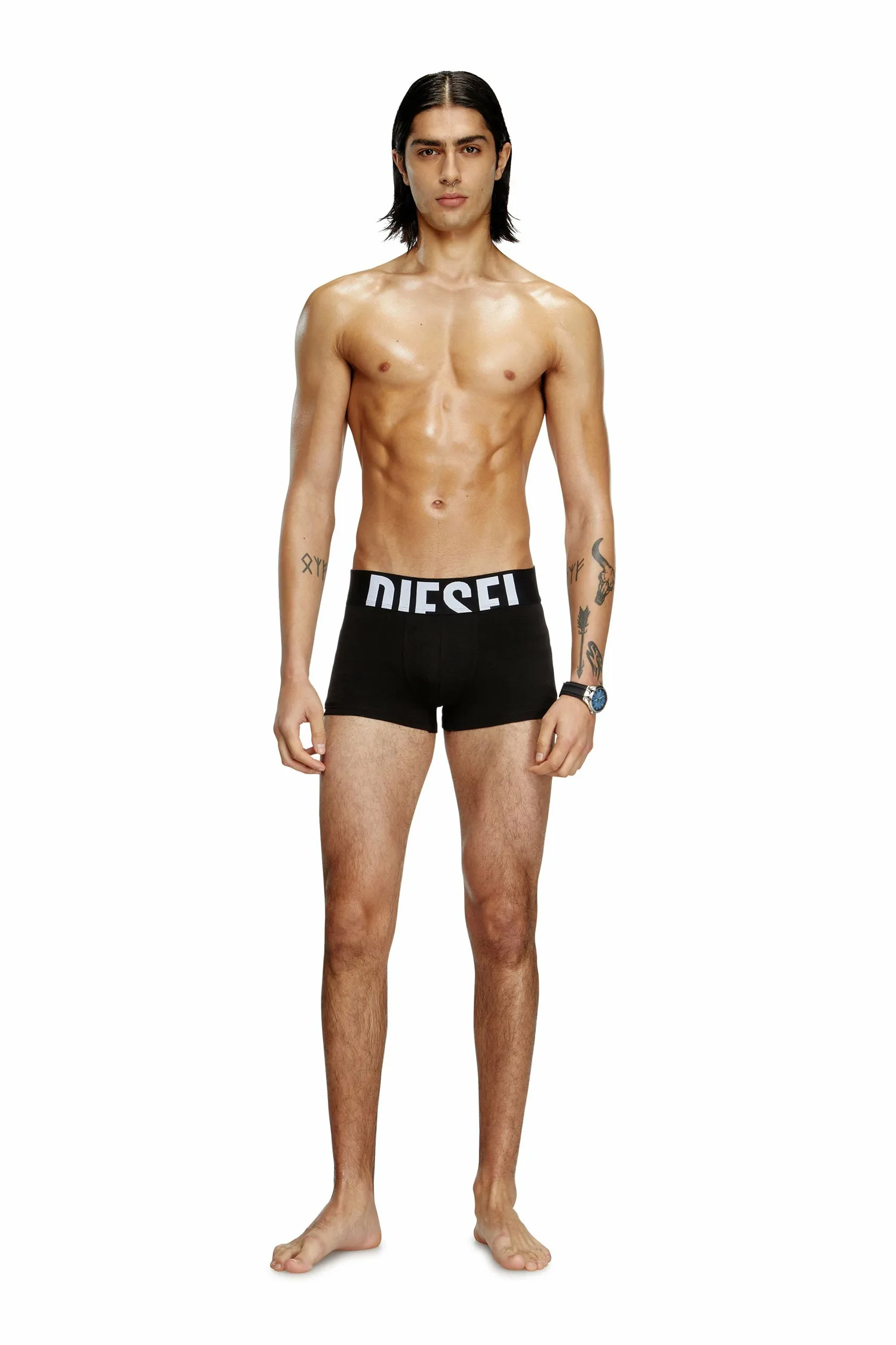 Мужские боксеры, комплект из 3 штук, UMBX-DAMIENTHREEPACK-5.5EL Diesel, black — фото 4