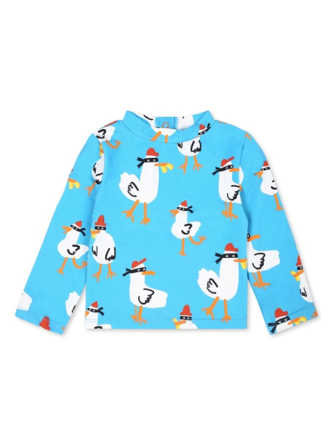 

Футболка Stella McCartney Kids с графическим принтом, синий