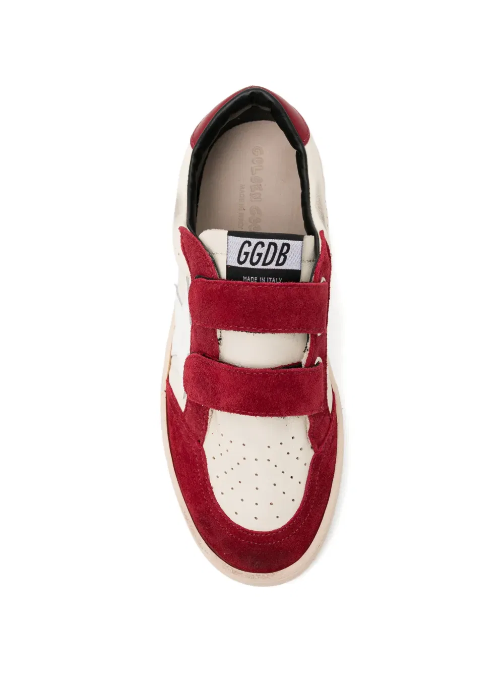 Кроссовки для старта с мячом Golden Goose Kids, нейтральный — фото 3