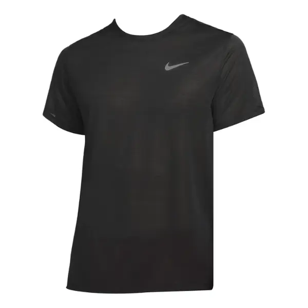 

Футболка dri fit miler с коротким рукавом Nike, черный