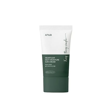 

Солнцезащитный крем Heartleaf Silky Moisture 50 мл Anua