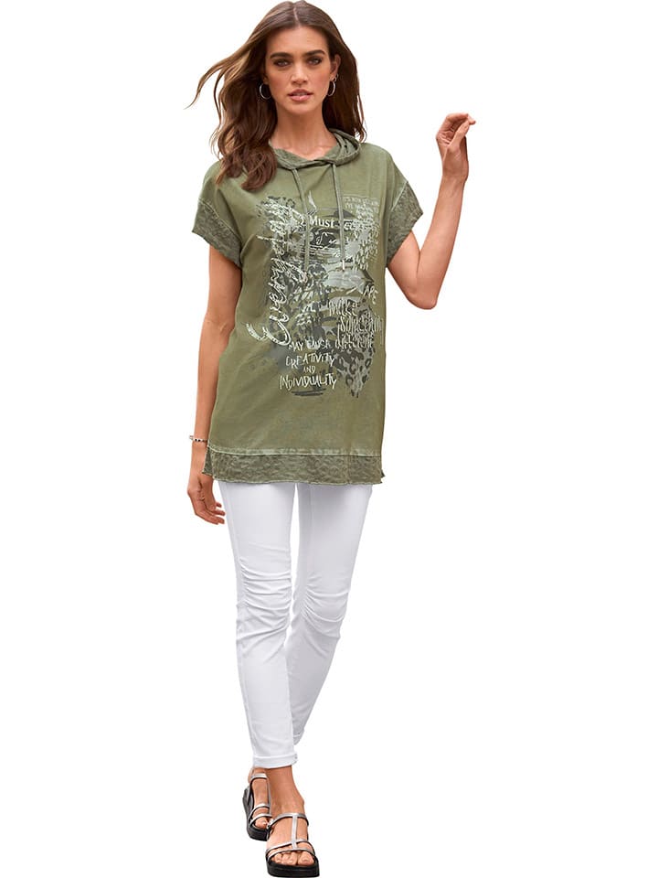 

Heine Футболка цвета хаки