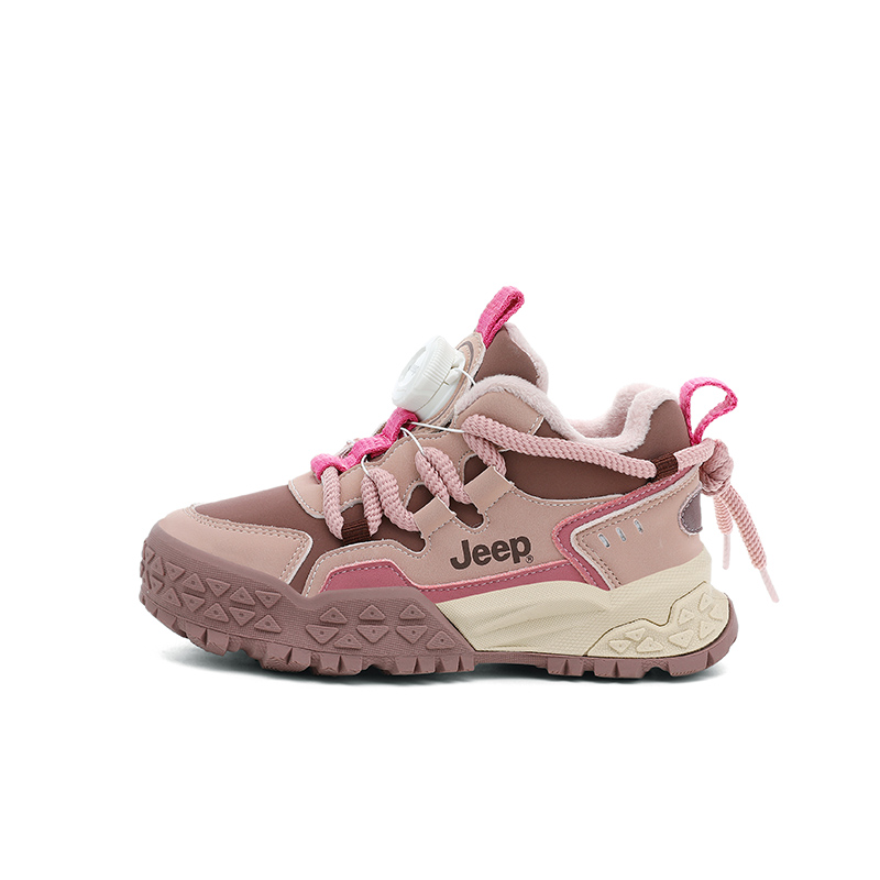 

Детские кроссовки для бега Kids Jeep, snowflake розовый/ancient фиолетовый[fleece-lined-upgraded]