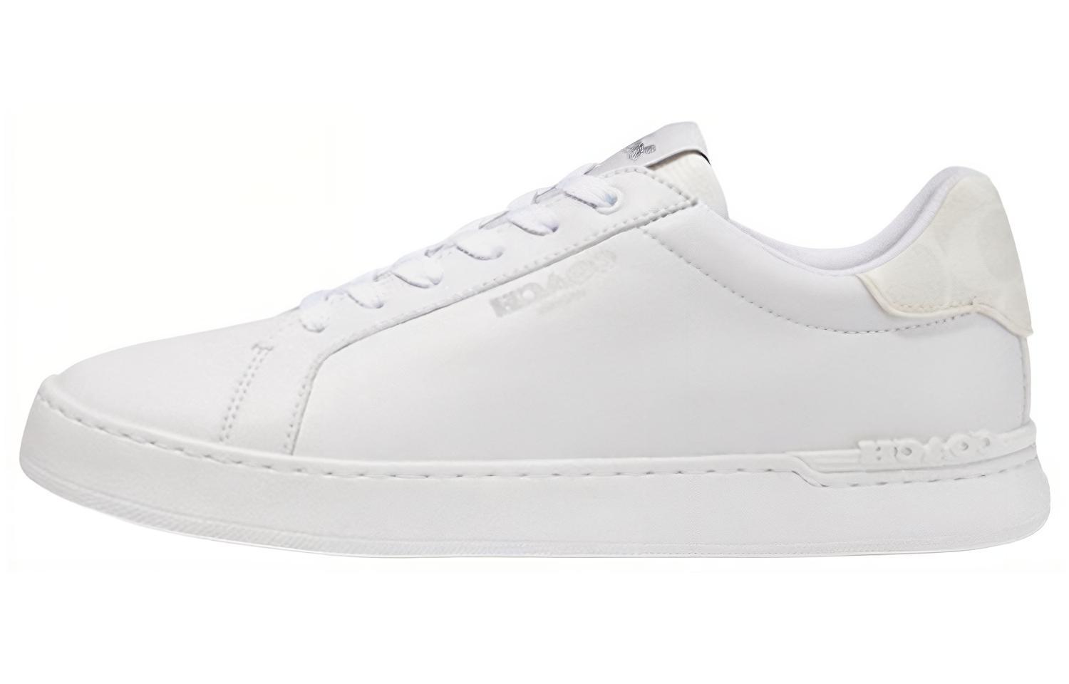 

COACH Кроссовки Clip Low Top для скейтбординга, мужские, белые