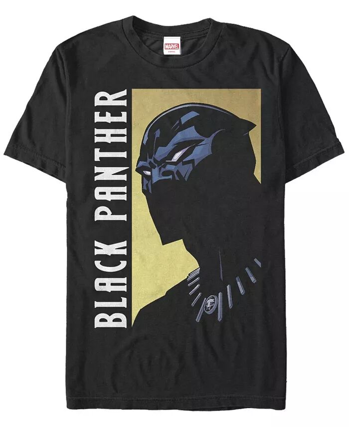 

Мужская футболка с коротким рукавом и надписью «Panther» Fifth Sun, черный