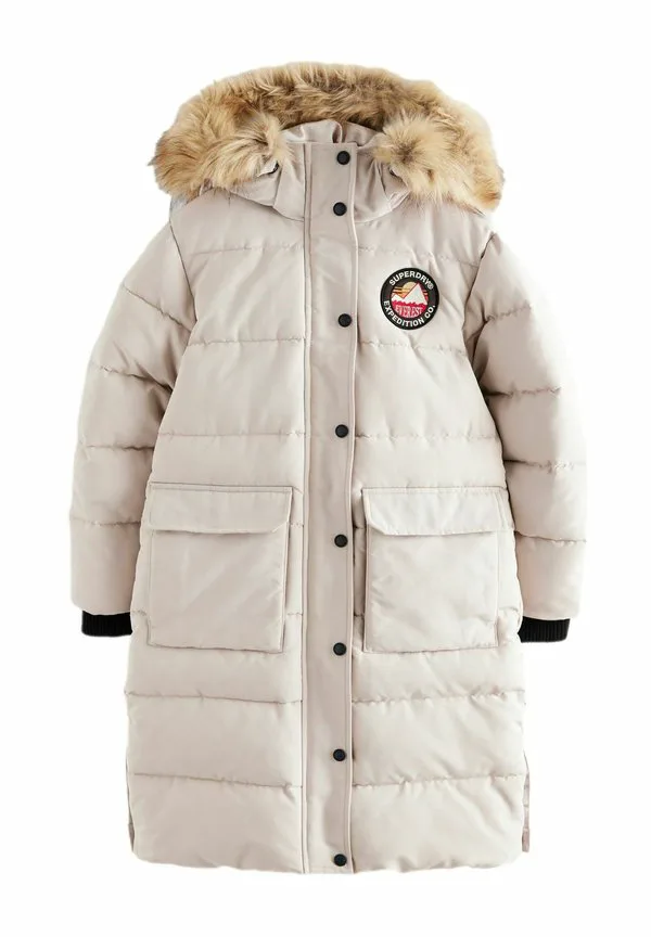 Длинная парка «эверест» Superdry & Co, Cream