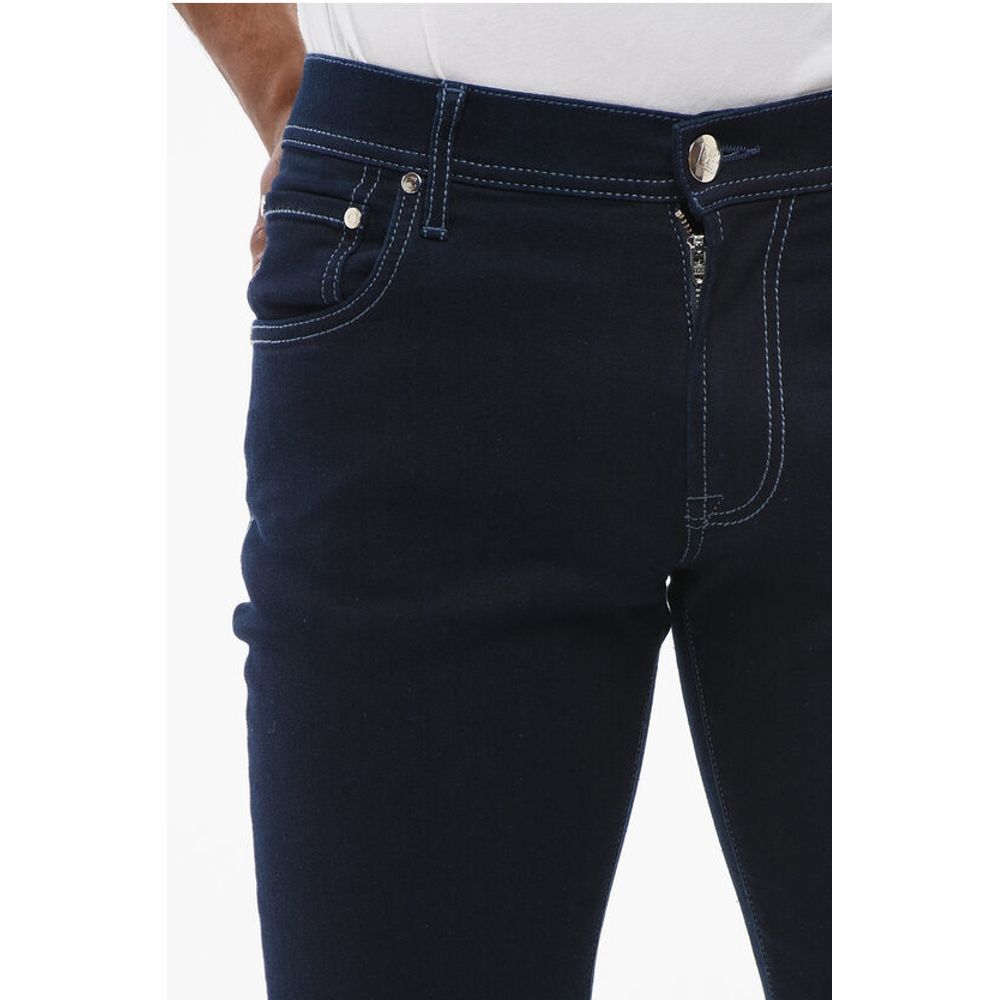 

Джинсы ID Dark Washed Slim Fit 14 см Corneliani, Blue