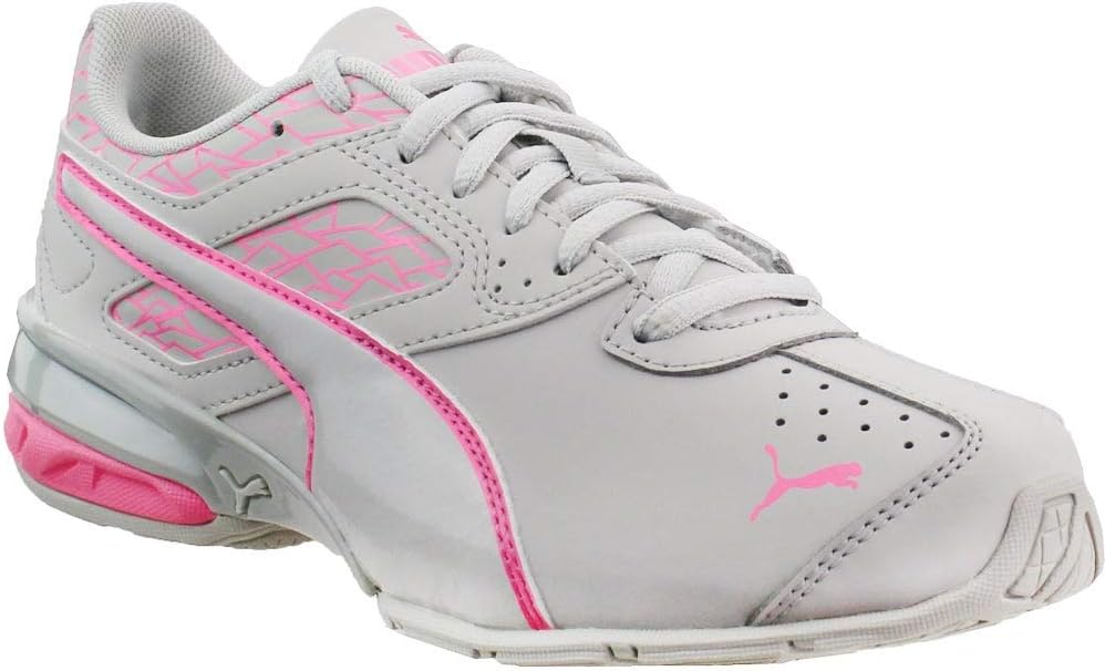 Детские беговые кроссовки PUMA Tazon 6 Wov Ps, серый — фото 2