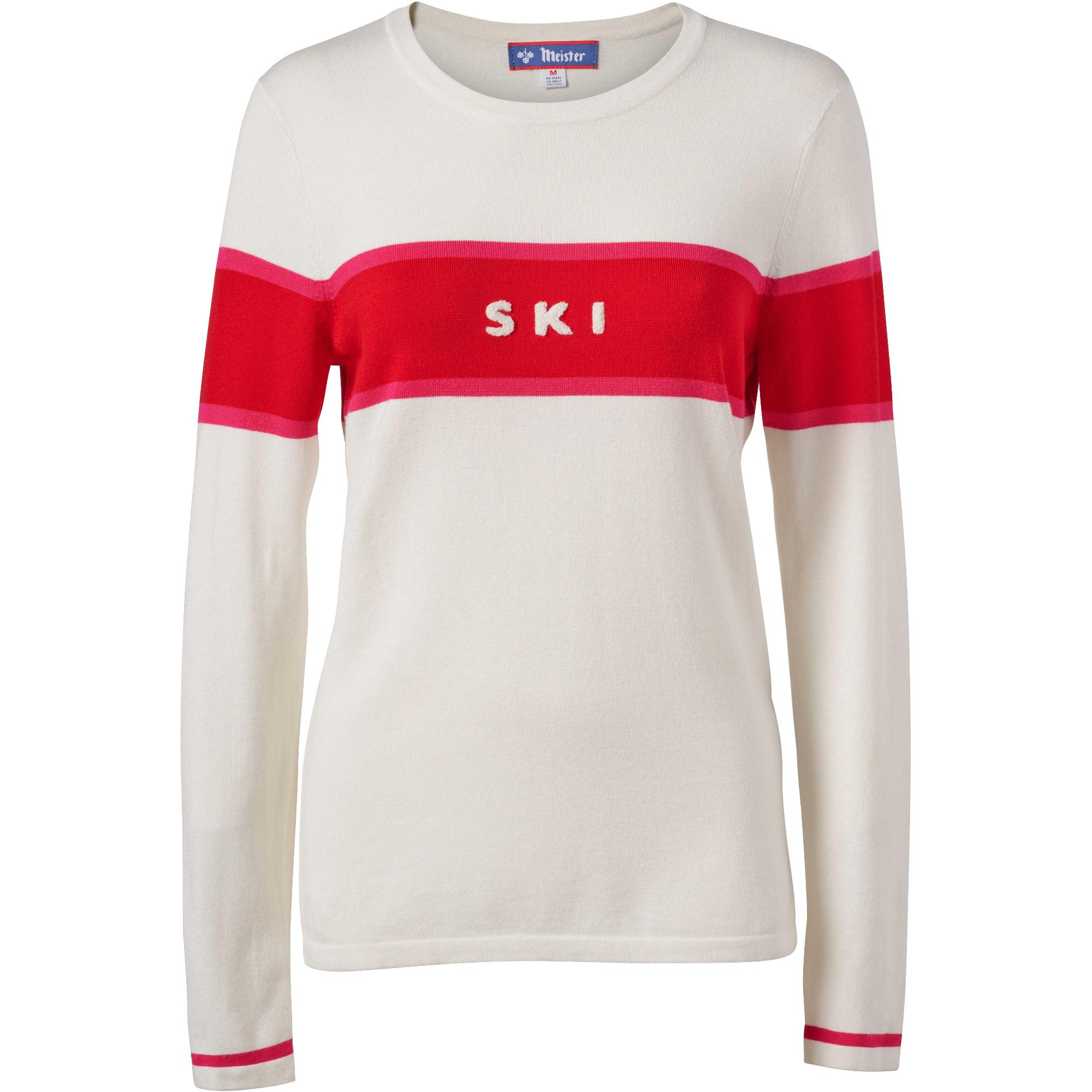 

Женский свитер Подиум Meister, White Cloud/Pink/Red