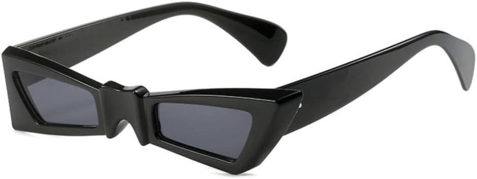 

MUTYNE Модные маленькие солнцезащитные очки «кошачий глаз» для женщин, винтажные, мужские, нестандартной формы, забавные, для вечеринок, с защитой от УФ-излучения UV400, C1