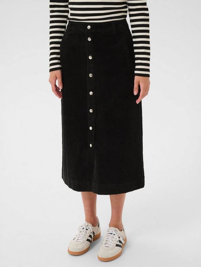 

Шейла миди-юбка с пуговицами Part Two, Black