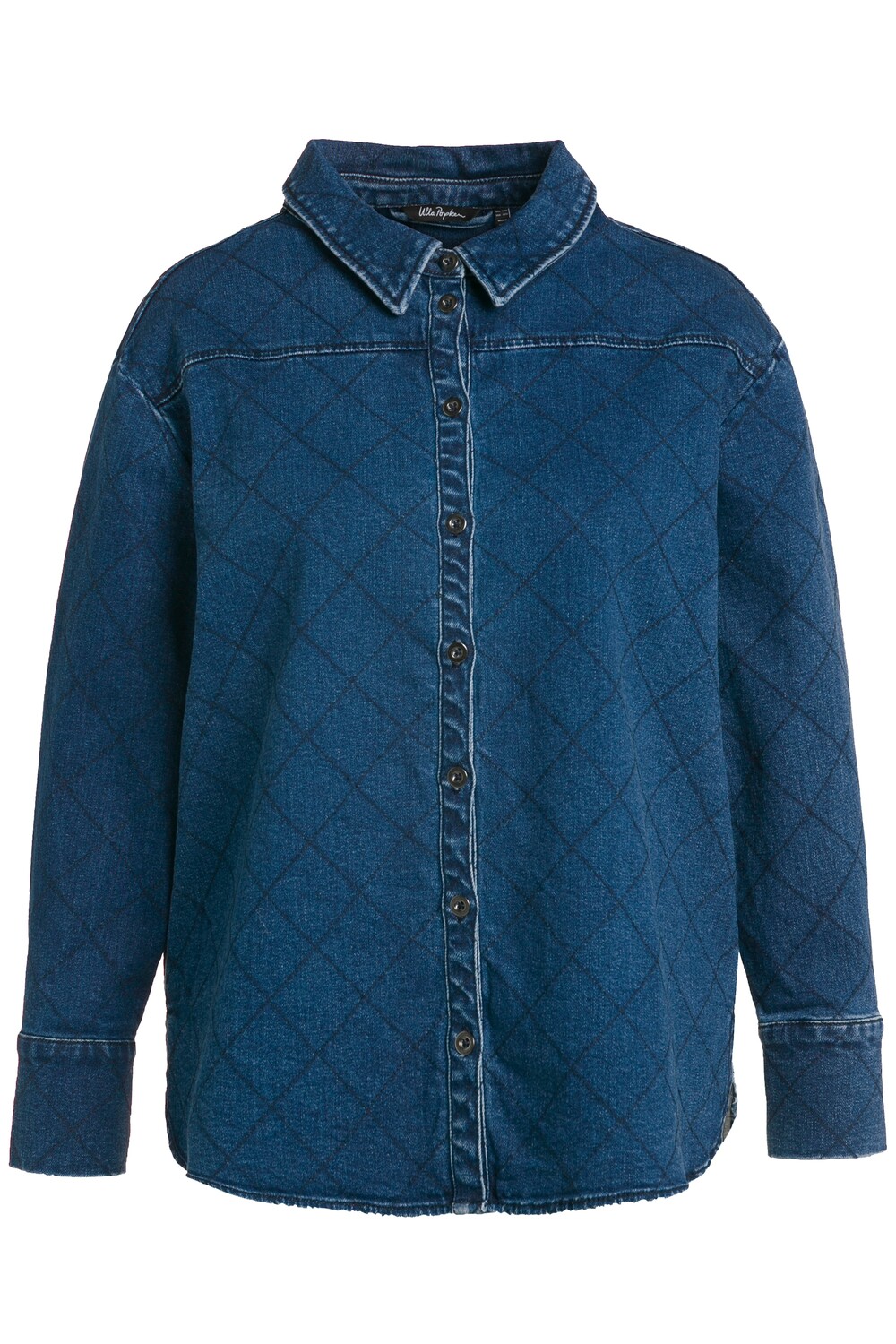 

Блуза Ulla Popken Hemd, цвет blue denim