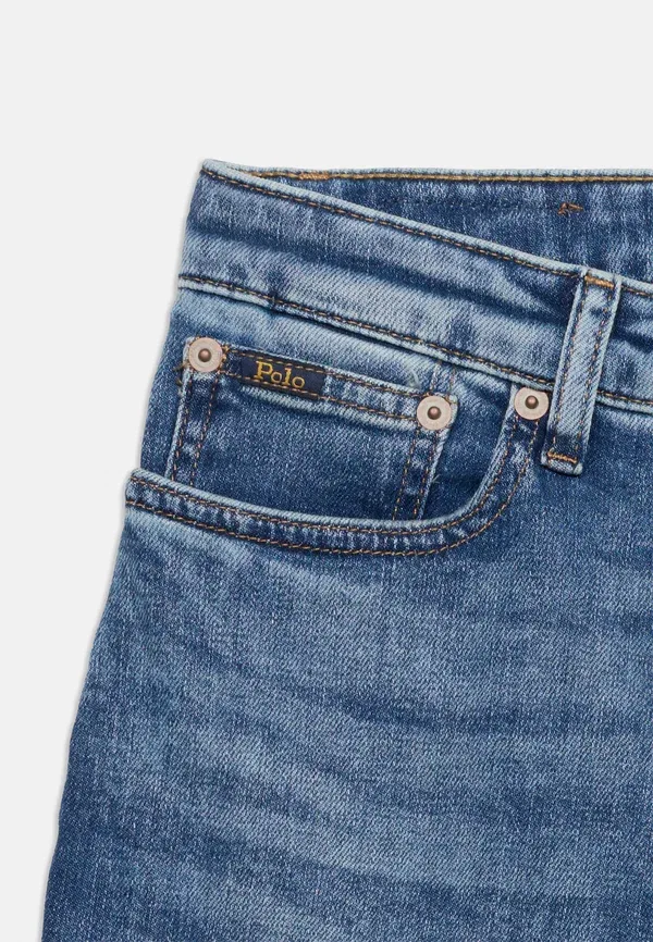 Джинсы свободного кроя Polo Ralph Lauren, голубой деним — фото 4