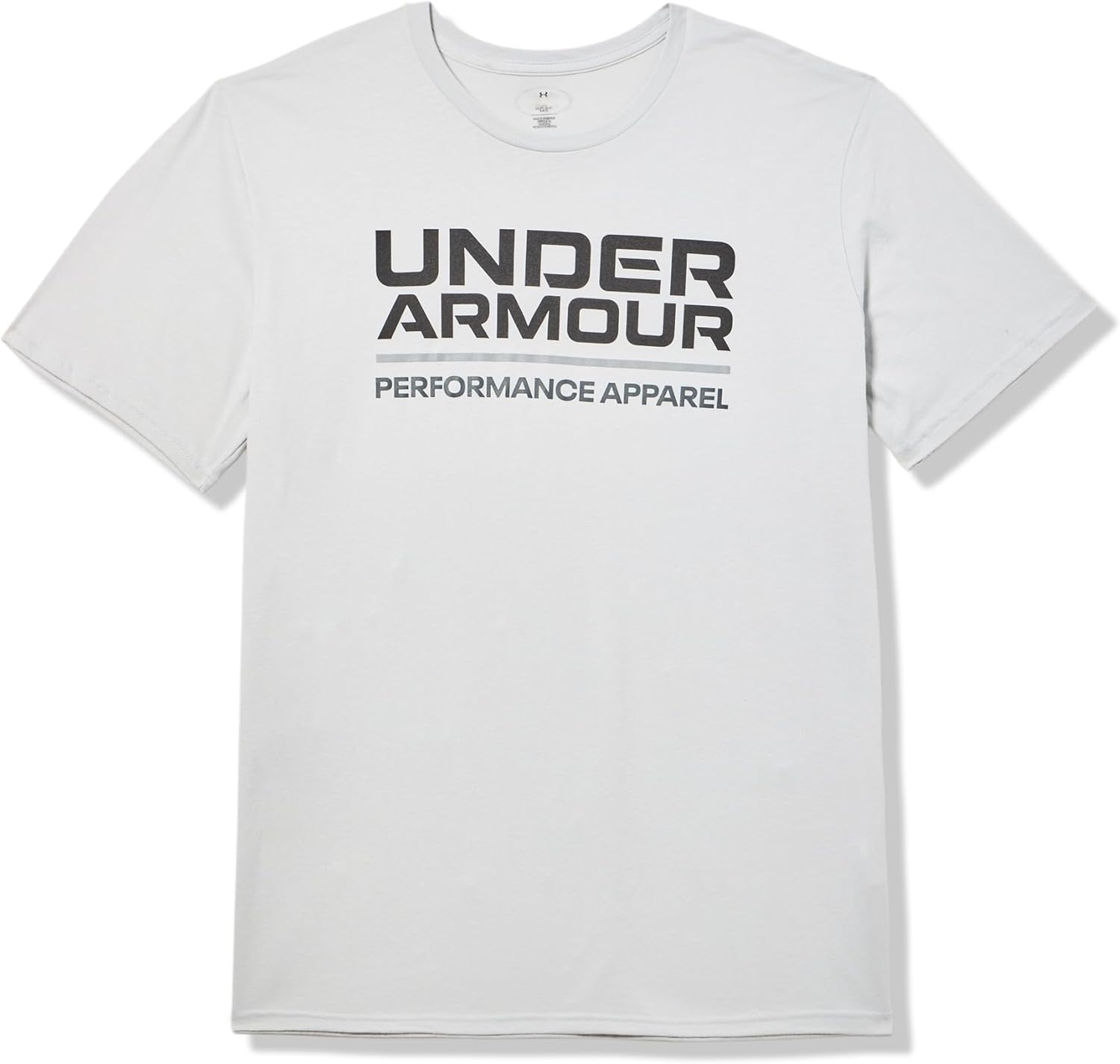 

Мужская футболка с коротким рукавом с надписью Under Armour, (014) Halo Gray/Black, Черный, Мужская футболка с коротким рукавом с надписью Under Armour, (014) Halo Gray/Black